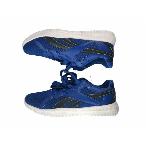 Adidas Blue Yellow White FV0370 shoes Size 7 Mens New No Box - Picture 4 of 11